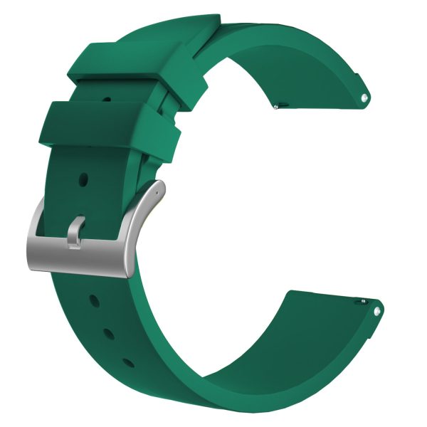 24mm Bofink® Luxury Silicone Watch Strap - Green Online Hot Sale