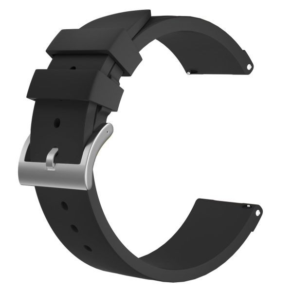 24mm Bofink® Luxury Silicone Watch Strap - Black Supply