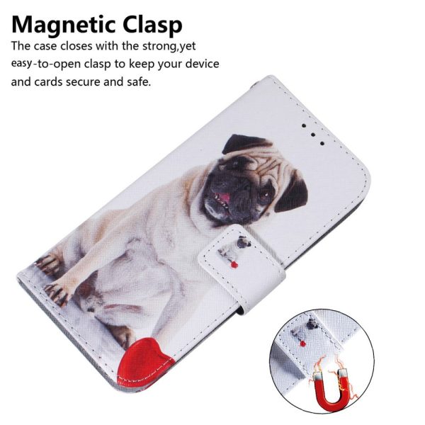 iPhone 16 Plus Wallet Case Pattern Print Leather Phone Cover - Dog Online