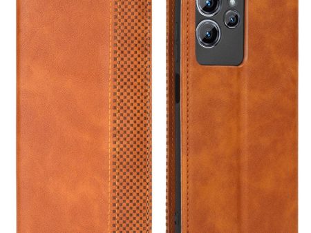 Bofink Vintage Oukitel C32 leather case - Brown For Cheap