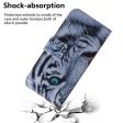 iPhone 16 Plus Wallet Case Pattern Print Leather Phone Cover - Tiger Sale