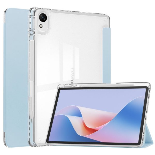 Huawei MatePad 11.5 S Case Clear Acrylic Leather Tablet Cover Support Auto Sleep   Wake - Baby Blue on Sale