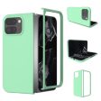 ABEEL Google Pixel 9 Pro Fold 5G Case Hard Bump Resistant Protective Phone Cover Skin Touch Feeling - Light Green Online Sale