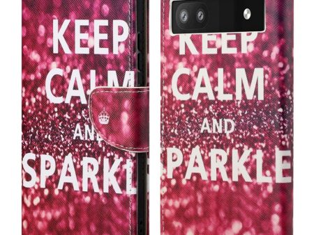 Wonderland Google Pixel 6a flip case - Keep Calm and Sparkle Online Hot Sale