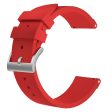 20mm Bofink® Luxury Silicone Watch Strap - Red For Sale