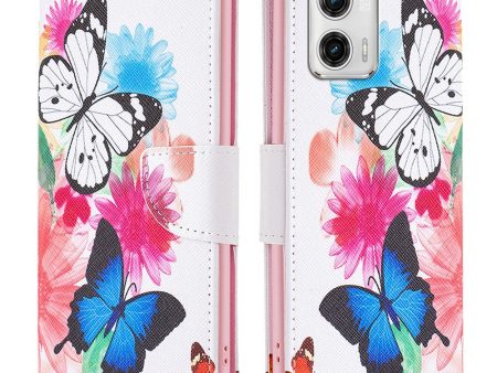 Wonderland Motorola Moto G73 flip case - Two Butterflies Sale