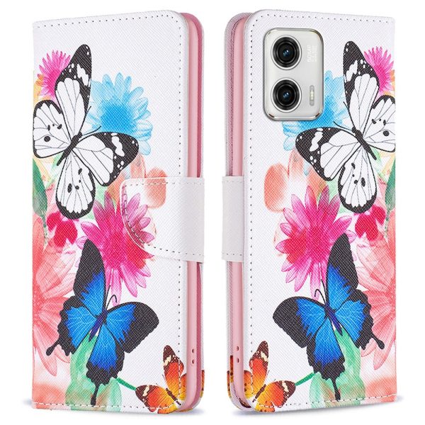 Wonderland Motorola Moto G73 flip case - Two Butterflies Sale