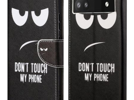 Wonderland Google Pixel 6a flip case - Don t Touch My Phone Fashion