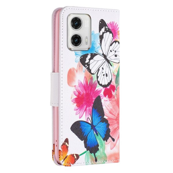 Wonderland Motorola Moto G73 flip case - Two Butterflies Sale