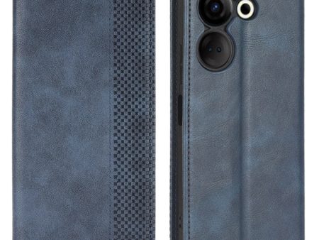 Bofink Vintage Tecno Camon 20 Pro leather case - Blue Online now