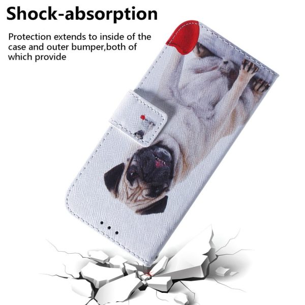 iPhone 16 Plus Wallet Case Pattern Print Leather Phone Cover - Dog Online