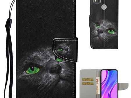 Wonderland Xiaomi Redmi 9C flip case - Cat Hot on Sale