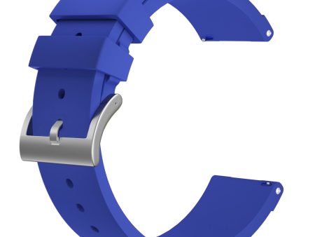 20mm Bofink® Luxury Silicone Watch Strap - Blue For Sale