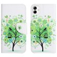 Wonderland Motorola Moto G54 flip case - Green Tree For Cheap