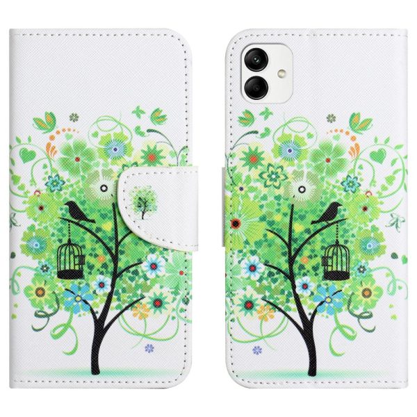 Wonderland Motorola Moto G54 flip case - Green Tree For Cheap