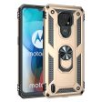 Bofink Combat Motorola Moto E7 case - Gold Supply