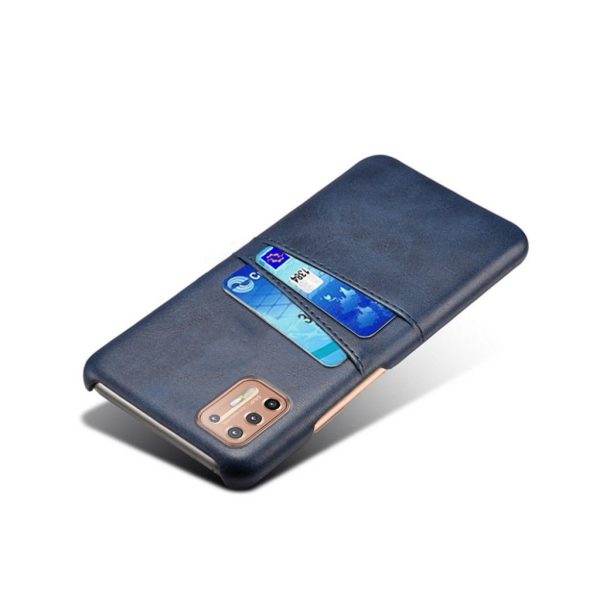 Dual Card case - Motorola Moto G9 Plus - Dark Blue Discount