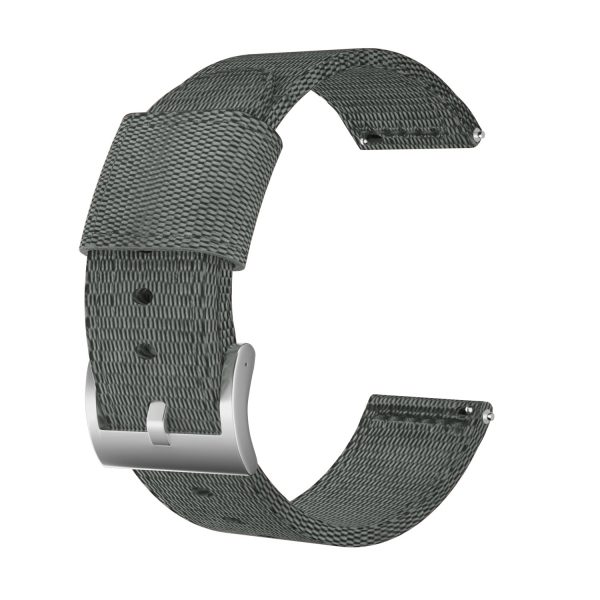 20mm Bofink® Luxury Nylon Watch Strap - Gray Online now