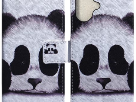 iPhone 16 Plus Wallet Case Pattern Print Leather Phone Cover - Panda Online