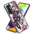 Deco Samsung Galaxy S24 phone cover - Purple Butterflies on Sale