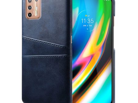 Dual Card case - Motorola Moto G9 Plus - Dark Blue Discount