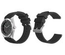 24mm Bofink® Luxury Silicone Watch Strap - Black Supply