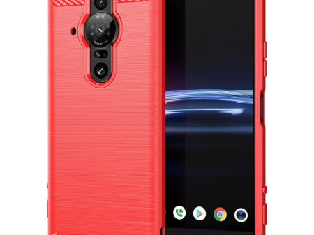 Carbon Flex case - Sony Xperia Pro-I - Red Online