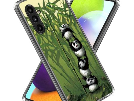 Deco Samsung Galaxy A14 phone cover - Stacking Pandas Discount