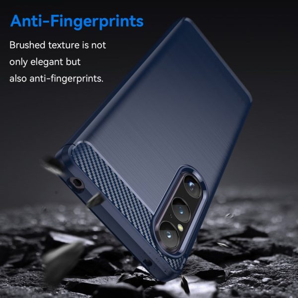 Carbon Flex case - Sony Xperia 1 V - Blue on Sale