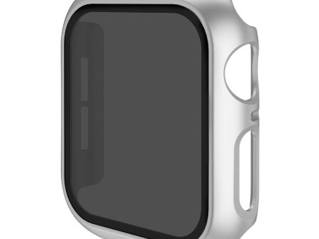 Apple Watch Series 9 45mm integrated cover with tempered glass - Silver For Cheap