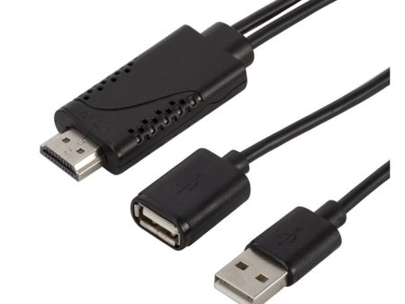 Universal USB Female to HDMI Male adapter cable Online now