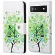 Wonderland Google Pixel 6a flip case - Green Tree Cheap