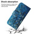 iPhone 16 Plus Wallet Case Pattern Print Leather Phone Cover - Apricot Flowers Hot on Sale