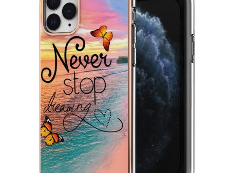 Marble iPhone 11 Pro case - Never Stop Dreaming Cheap