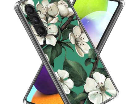 Deco Samsung Galaxy A25 phone cover - White Flowers Online Hot Sale