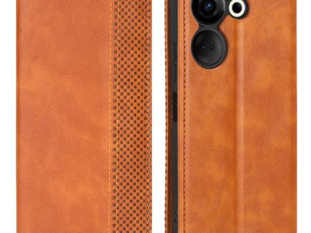 Bofink Vintage Tecno Camon 20 Pro leather case - Brown on Sale