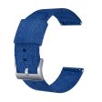 24mm Bofink® Luxury Nylon Watch Strap - Blue on Sale