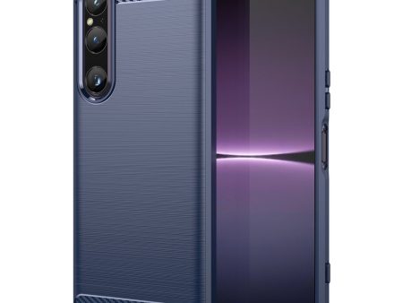 Carbon Flex case - Sony Xperia 1 V - Blue on Sale