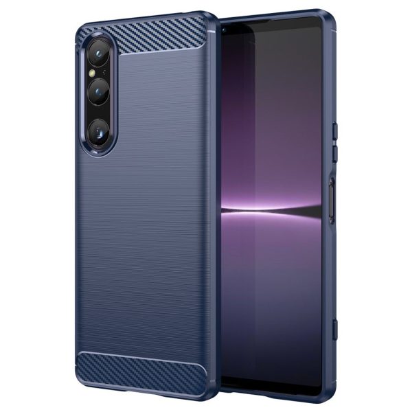 Carbon Flex case - Sony Xperia 1 V - Blue on Sale