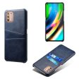 Dual Card case - Motorola Moto G9 Plus - Dark Blue Discount