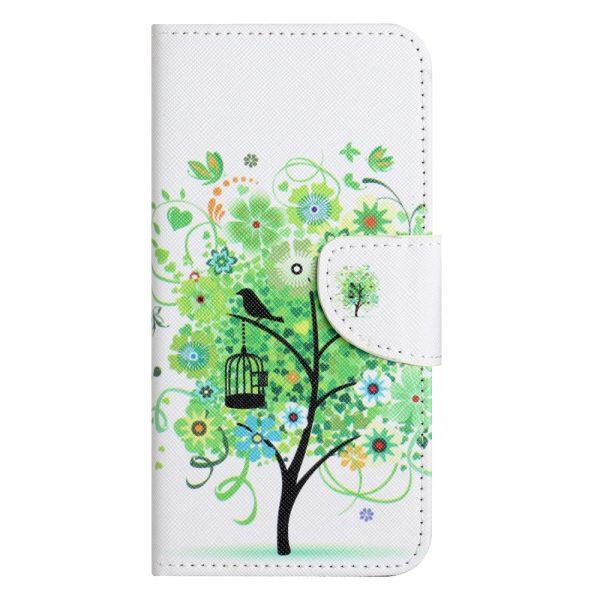 Wonderland Motorola Moto G54 flip case - Green Tree For Cheap