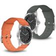 24mm Bofink® Luxury Nylon Watch Strap - Orange Fashion