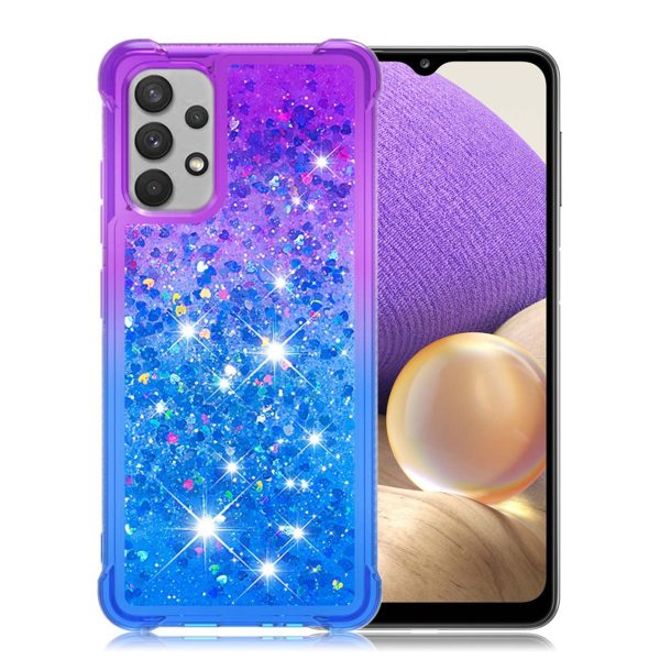 Princess Samsung Galaxy A32 cover - Purple   Sky Blue Cheap