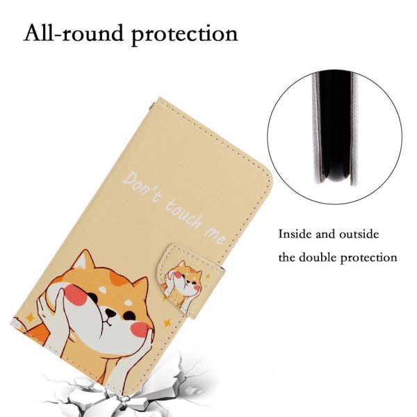 Wonderland Samsung Galaxy A14 flip case - Shiba Dog For Sale