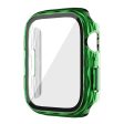 Apple Watch Series 4   5   6   SE   SE (2022) 40mm Watch Case Anti-Drop Bump resistant Cover + Tempered Film - Transparent Green For Cheap