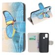 Wonderland OnePlus Nord N100 flip case - Blue Butterfly on Sale