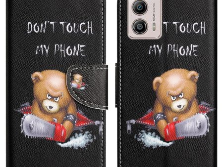 Wonderland Motorola Moto G73 flip case - Bear Online