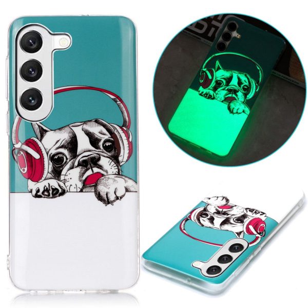 Deco Samsung Galaxy S23 case - Headphone Dog For Cheap