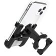 Universal aluminum alloy bike rotatable phone mount - Black Cheap