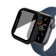 Apple Watch SE 2022 (40mm) cover with tempered glass - Black Cheap